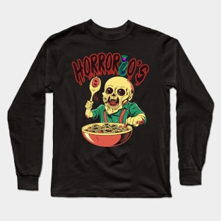 Cereal Bowl Monster Cereal I Love Cereal Vintage Cereal Box Long Sleeve T-Shirt